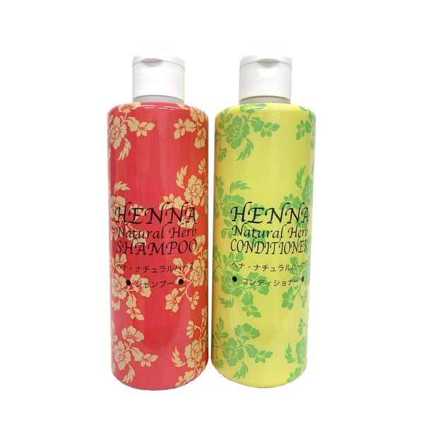 Henna Natural Herbs, Shampoo & Conditioner, 10.1 fl oz (300 ml) Each