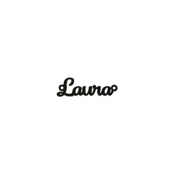 Children's Bracelet – Silver-Plated Bracelet with Name Laura