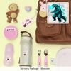 Kids Labels Nursery Package, 75 Durable Personalized Name Labels & Tags (Monster)