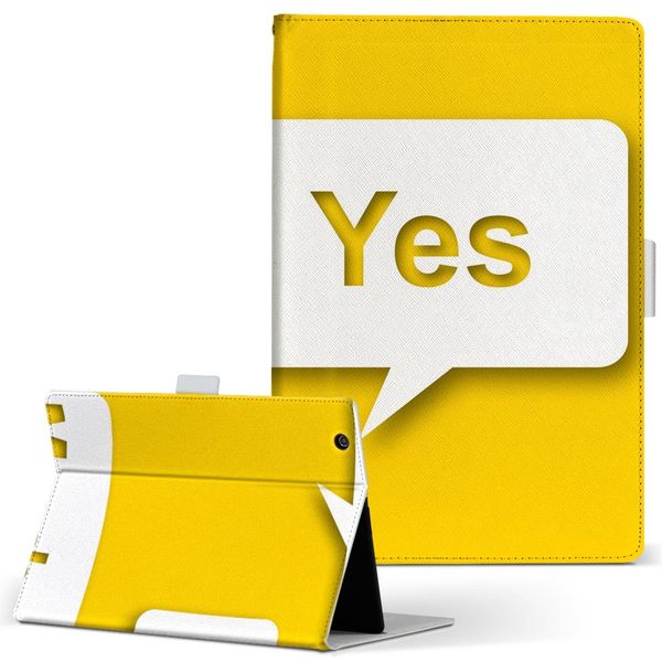dtab Compact d-02K Tablet Case Cover Notebook Type Direct Paste Type Letters Alphabet Illustration 025646