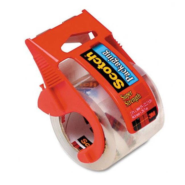 Scotch Heavy Duty Shipping Packaging Tape with Dispenser