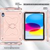 Butterfly Case Compatible With iPad Pro 9.7/2017/2018/Air2/6 MultiColour Green Rainbow with Strap