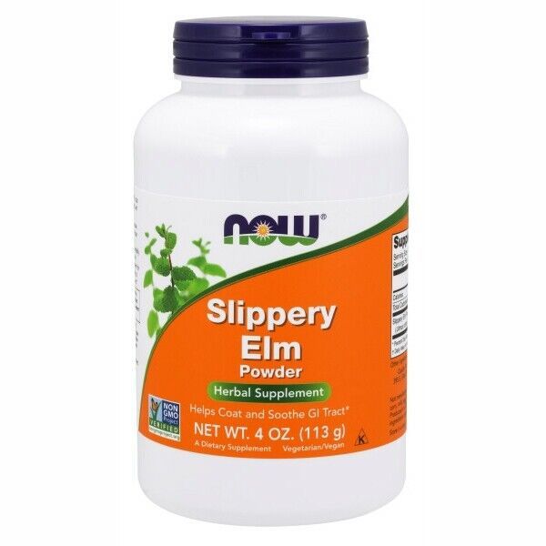 Slippery Elm Powder  4 Oz By Now Foods