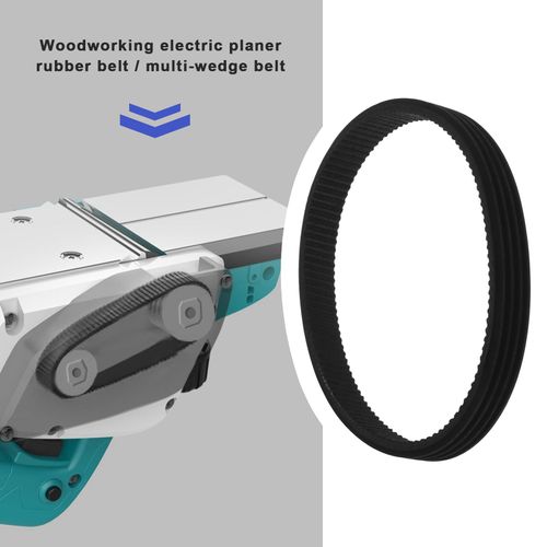 Create idea 2PCS Electric Planer Drive Belt Compatible with Makita 1900B Rubber 9.6mm Width 238mm Circumference Power Tools Replacement Parts