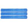 Real Clean 48 inch Microfiber Wet Mop Refill Pads for Flat Microfiber Mop Frames (Pack of 3)