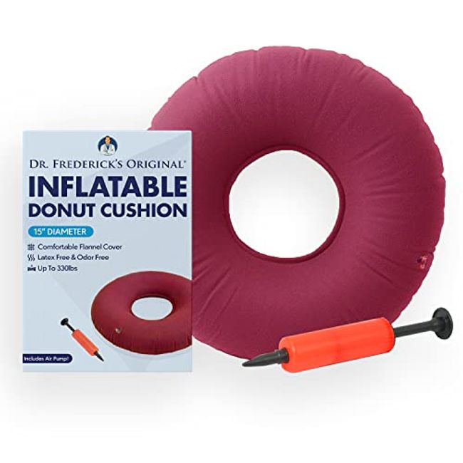 Hemorrhoids Seat Cushion Inflatable, Inflatable Seat Cushion