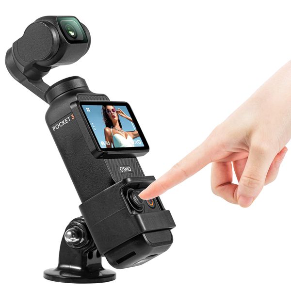 Tomat Expansion Adapter for DJI Osmo Pocket 3, ABS Material, High Compatibility with Accessories, Hand Free, 1 Unit