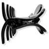 Topkids Accessories 14cm / 5.5" Large Butterfly Hair Clips Claw Clips, Hair Accessories for Women and Girls All Hair Type - Claw Clips for Thick Hair Curly Hair Hair Clips Women Hair Claws (Black)