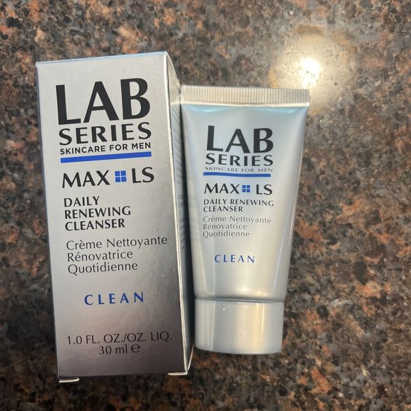 Lab Series Max LS Daily Renewing Cleanser Skin Care Clean 1 Oz Travel Men Sealed