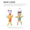 Charming Pet Ranch Roperz Chicken Plush Squeaky Dog Toy