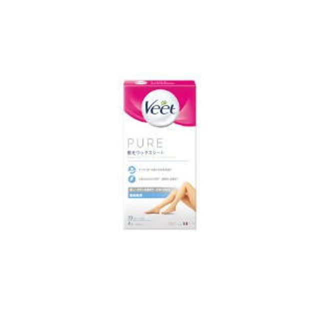 Reckitt Benckiser Japan Veet Pure Hair Removal Wax Sheet for Sensitive Skin 20 Sheets