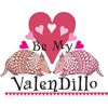 CafePress Armadillo Valentine's Day Rectangle Magnet, 2"x3" Refrigerator Magnet