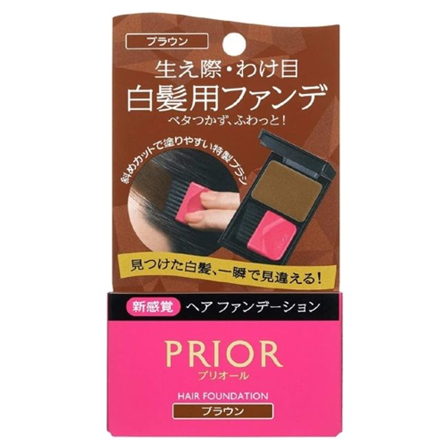 Shiseido Prior Hair Foundation 3.6g Brown