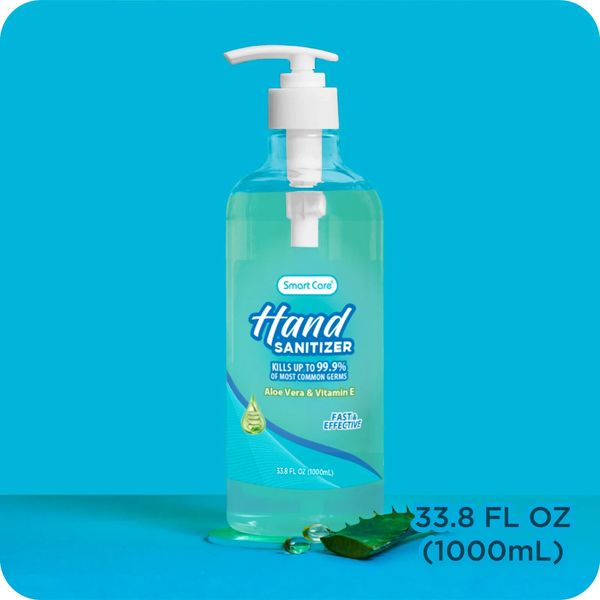 Smart Care Hand Sanitizer 33.8oz – Jumbo Pump Bottle