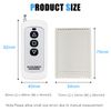JQDML Linear Actuator Controller for DC 12V/24V Linear Actuator Wireless Remote Control Switch Kit