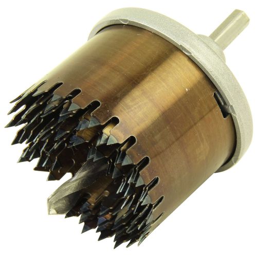 SK11 Deep Hole Saw for Carpentry, 6 Blades, Hole Drilling Thickness: 1.6 inches (40 mm)