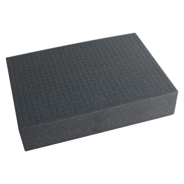 HMF 1451-90 Rasterschaumstoff, Würfelschaum, 440 x 315 mm, Koffereinlage, Tabletop, Höhe: 90 mm