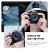Rieibi EOS R50 Case, Soft Silicone Protective Case for Canon EOS R50 EOSR50 Camera, Lightweight EOS R50 Camera Case - Dark Brown