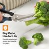 AnySharp Smart Sizzors 'Cut Anything' Multi-Purpose Scissors, Blue