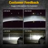 Lasfit H4 9003 LED Headlights Bulbs Conversion Kit Hi/Lo Beam Bright 6000K White