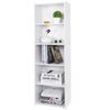 5 Tier Bookcase Bookshelf Storage Wall Shelf Organizer Unit Display Stand Home