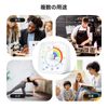 Timer, Yunbaoit Timer Study-60 Minute Visual Timer for Kids and Adults,Use for Home, Kitchen, School and Workplace (White Rainbow)