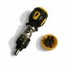 Five Way Stubby Ratchet Screwdriver 6 inch Overall Length