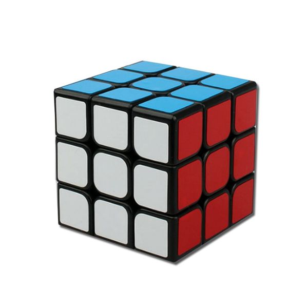 Mixeaco Magic Cube 3D Puzzle 3x3x3 World Standard Color Scheme Rotate Smooth Stability Stress Relief Party Game