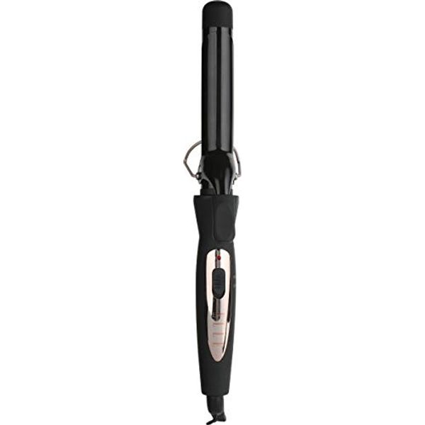 Elle EL-8210-BLK 1" Ceramic Curling Wand, Black