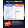 Autel MaxiAP AP2500E Bluetooth Car Code Reader OBD2 Scanner Full Systems ABS SRS