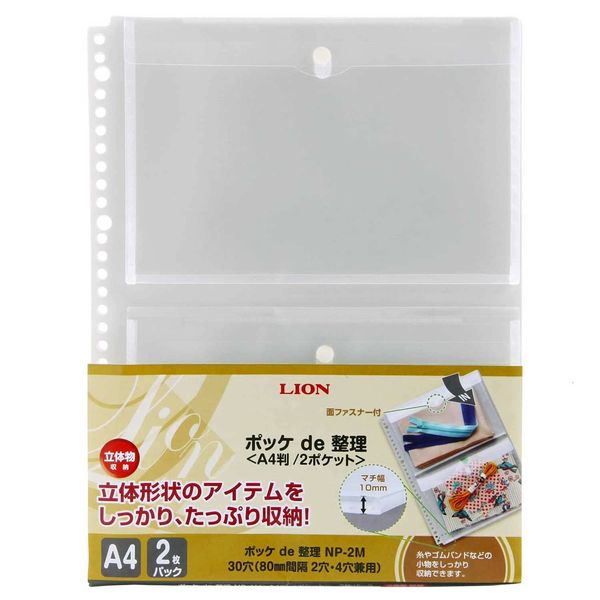 Lion Office Products Pocket Organization File Folders