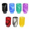 Armerah Stumpy 510 Drip Tip e-cig Mouthpiece Short/Plastic/Marble 5 Pack in Assorted Colours