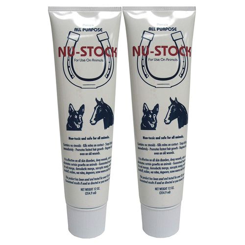 Pierce's All Purpose Nu-Stock, 12 Ounces each, for Animals, 2 Pack of 2