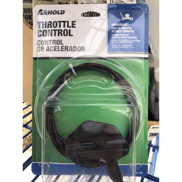 Genuine Arnold Universal T-Knob 48"  Throttle Cable SL-305