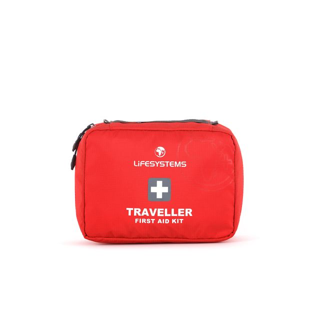 Lifesystems Traveller First Aid Kit, CE Certified Contents, Specifically Designed For Travel And Holidays