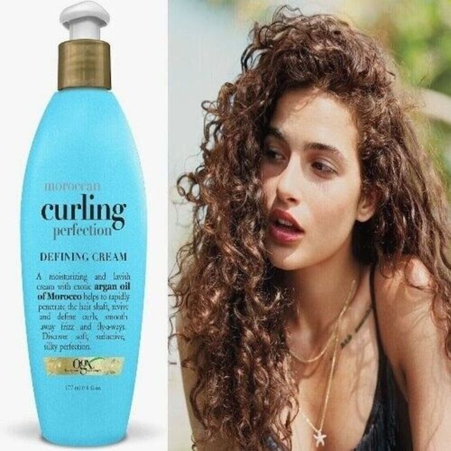 Crema Para Definir Rizos Con Aceite De Argan Cabello Rizado Pelo Hidratante