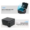 JJC 2IN1 USB & Memory Card Organizer for 25 USB Flash Drives + 9 SD + 18 Micro SD - Storage Case