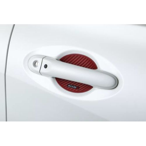 nismo 8064ARN012 Door Handle Protector Red M Size (Pack of 2)