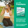 Oracoat® FreshMelts® Fresh Breath Stick-on™ Melts for Lasting Freshness, Sweet Mint 40 Count
