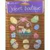 RARE Jolees EASTER BASKET W/ Goodies Candy Bunny Spring Rabbit Decorated Eggs 3D