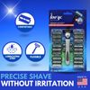 Lovyc Razor with 20 Replacement Shaving Blades – Grooming Kit Men (6-Pack)
