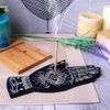 Hamsa Hand Incense Burner Black 9 x 19cm