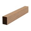 EWBS20 Baseboard Shoe 3/4" Tall x 1/2" Square. Unfinished, Maple, 94"