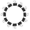 Westcott E-10700 00 Foldback Clips 15 mm, Black 15 mm Black