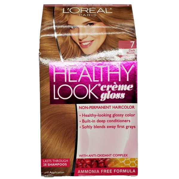 NEW Healthy Look CREME GLOSS- 7 Dark Blonde/Latte