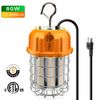 Well-Built 80W LED Temporary Work Light 12000Lm Construction Building Job site 