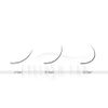 J-Curl Lashes for Lash Extension (0.20mm thick, 12mm long)