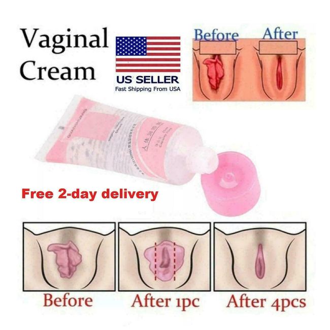 2/PK Female Vaginal Tightening Shrinking Gel Lubricating Oil Cream Vagina Repair