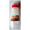 Cross Pattern quickly and easily. [Made in Japan] Mayonnaise Container (Red)