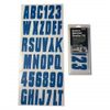 Hardline Products® 350 Series 3" Blue Boat Registration Kit BLU350EC